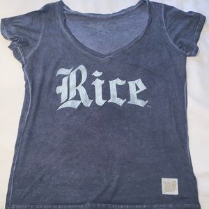 Rice University Retro Top